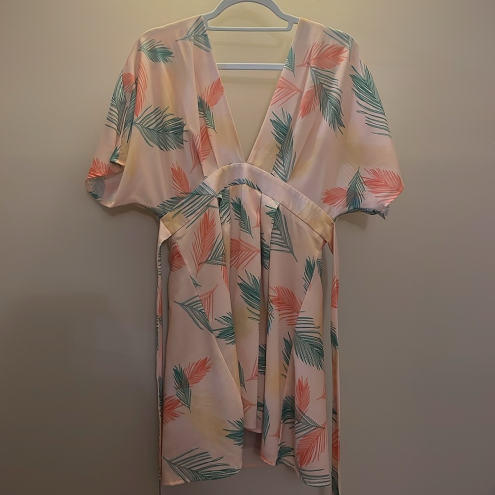 Feather Design Dress